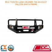 MCC FALCON BAR A-FRAME FITS TOYOTA LAND CRUISER 70S WITH FOG LIGHTS (1984-03/07)