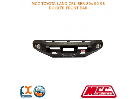 Mcc Rocker Front Bar Fits Toyota Land Cruiser 80s (1990-1998) (078-01) - No Loop