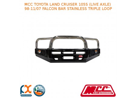 Mcc Falcon Bar Ss Triple Loop-land Cruiser 105s (live Axle) With Up (1998-11/07)