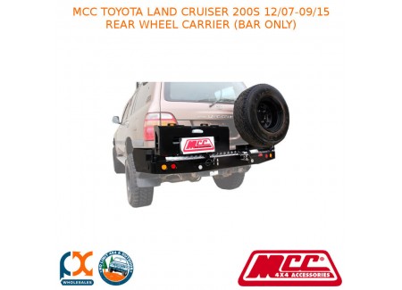 Mcc Rear Wheel Carrier (bar Only) Fits Toyota Land Cruiser 200s (12/07-09/15)