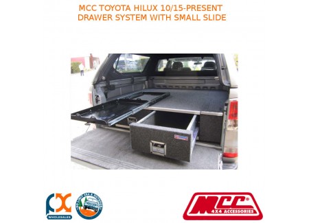 Mcc Bullbar Drawer System With Small Slide Fits Toyota Hilux (10/2015-present)