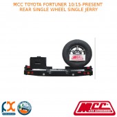 MCC REAR BAR SINGLE WHEEL SINGLE JERRY FITS TOYOTA FORTUNER (10/2015-PRESENT)