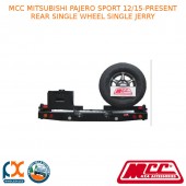 MCC REAR BAR SINGLE WHEEL SINGLE JERRY - FITS MITSUBISHI PAJERO SPORT (12/15-P)