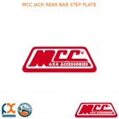 MCC JACK REAR BAR STEP PLATE