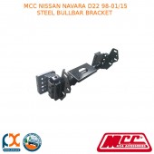 MCC STEEL BULLBAR BRACKET FITS NISSAN NAVARA D22 (1998-01/2015)