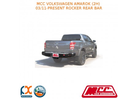 Mcc Rocker Rear Bar Fits Volkswagen Amarok (2h) (03/11-present)