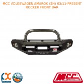 MCC ROCKER FRONT BAR FITS VOLKSWAGEN AMAROK (2H) (03/2011-PRESENT) (078-01) - SL