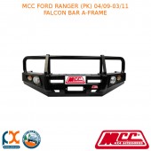 MCC FALCON BAR A-FRAME FITS FORD RANGER (PK) WITH FOG LIGHTS (04/09-03/11)