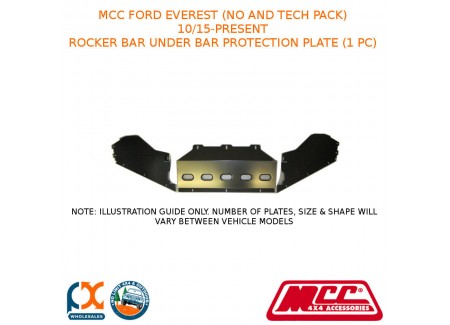 Mcc Rocker Under Bar Protection Plate (1)-everest (no Tech Pack) (10/15-present)