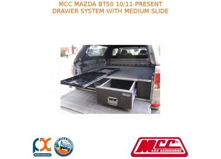 Mcc Bullbar Drawer System With Medium Slide Fits Mazda Bt50 (10/2011-present)