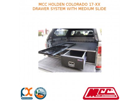 Mcc Bullbar Drawer System With Medium Slide Fits Holden Colorado (2017-20xx)