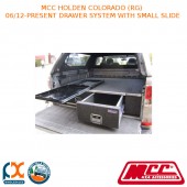 MCC BULLBAR DRAWER SYSTEM WITH SMALL SLIDE FITS HOLDEN COLORADO (RG) (06/2012-PRESENT)