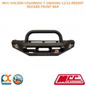 MCC ROCKER FRONT BAR FITS HOLDEN COLORADO 7 (WAGON) (12/12-PRESENT) (078-01)-SBL