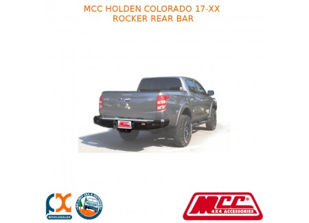 Mcc Rocker Rear Bar Fits Holden Colorado (2017-20xx)