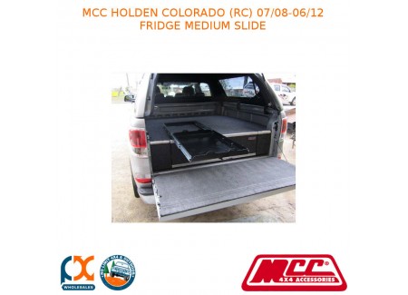 Mcc Bullbar Fridge Medium Slide Fits Holden Colorado (rc) (07/2008-06/2012)