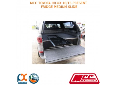 Mcc Bullbar Fridge Medium Slide Fits Toyota Hilux (10/2015-present)