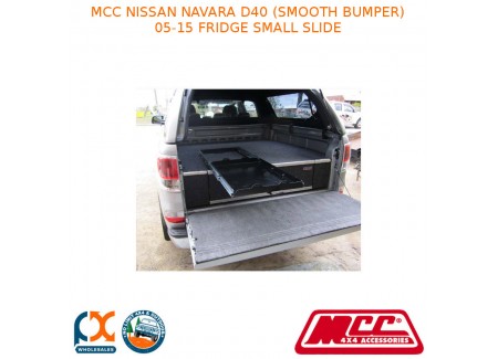 Mcc Bullbar Fridge Small Slide Fits Nissan Navara D40 (smooth Bumper) (2005-2015)