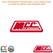 MCC BULLBAR L/H PICK-UP JERRY CAN HOLDER ARM FITS MITSUBISHI TRITON (MK) L200 (10/1996-07/2006)