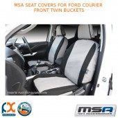 MSA SEAT COVERS FITS FORD COURIER FRONT TWIN BUCKETS - BC02