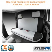 MSA SEAT COVERS FITS FORD COURIER REAR FULL WIDTH BENCH - BC04