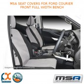 MSA SEAT COVERS FITS FORD COURIER FRONT FULL WIDTH BENCH - BC07