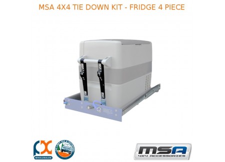 Msa 4x4 Tie Down Kit - Fridge 4 Piece