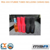 MSA 4X4 STUBBIE TUBES INCLUDING CANVAS BAG