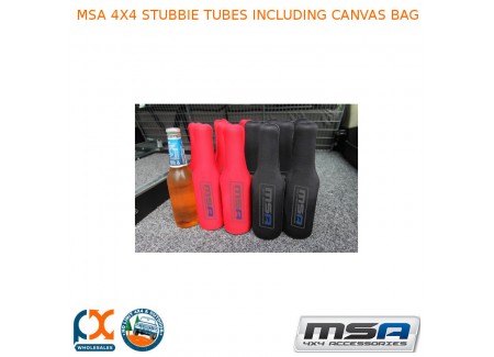 Msa 4x4 Stubbie Tubes Including Canvas Bag