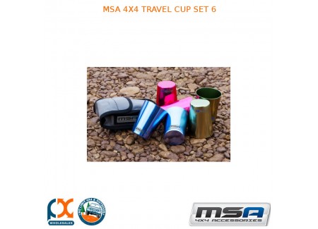 Msa 4x4 Travel Cup Set 6