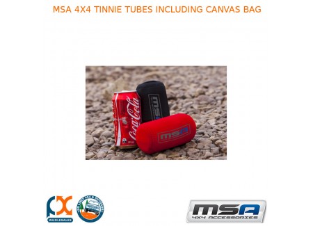 Msa 4x4 Tinnie Tubes Including Canvas Bag