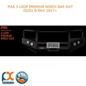 PIAK 3 LOOP PREMIUM WINCH BAR FITS ISUZU D-MAX 2017+