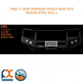 PIAK 3 LOOP PREMIUM WINCH BAR FITS MAZDA BT50 2011+