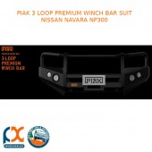 PIAK 3 LOOP PREMIUM WINCH BAR FITS NISSAN NAVARA NP300