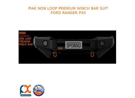 Piak Non Loop Premium Winch Bar Fits Ford Ranger Pxii