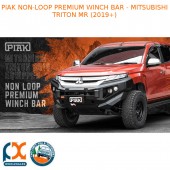 PIAK NON LOOP PREMIUM WINCH BAR FITS - MITSUBISHI TRITON MR (2019+)