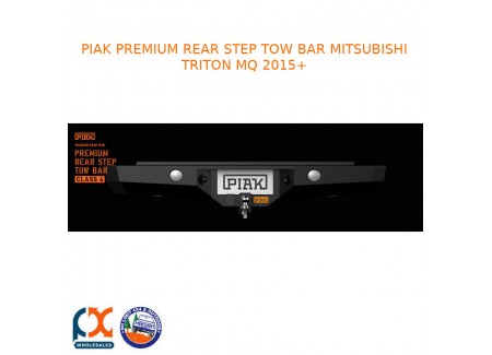 Piak Premium Rear Step Tow Bar Fits Mitsubishi Triton Mq 2015+