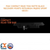 PIAK COMPACT REAR TOW MATTE BLACK RECOVERY PNTS FITS MITSUBISHI PAJ SPORT QE 16+