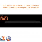 PIAK SIDE STEP ROADER AL CHECKER PLATE SILVER FITS MITSUBISHI PAJ SPORT QE 16+