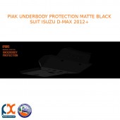 PIAK UNDERBODY PROTECTION MATTE BLACK FITS ISUZU D-MAX 2012+