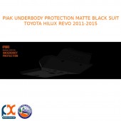 PIAK UNDERBODY PROTECTION MATTE BLACK FITS TOYOTA HILUX REVO 2011-2015