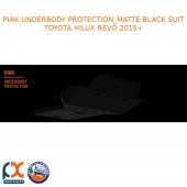 PIAK UNDERBODY PROTECTION_MATTE BLACK FITS TOYOTA HILUX REVO 2015+