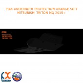 PIAK UNDERBODY PROTECTION ORANGE FITS MITSUBISHI TRITON MQ 2015+