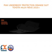 PIAK UNDERBODY PROTECTION ORANGE FITS TOYOTA HILUX REVO 2015+