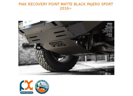 Piak Recovery Point Matte Black Pajero Sport 2016+