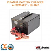 PIRANHA BATTERY CHARGER AUTOMATIC - 10 AMP