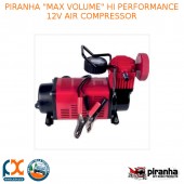 PIRANHA "MAX VOLUME" HI PERFORMANCE 12V AIR COMPRESSOR