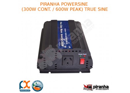 Piranha Powersine (300w Cont. / 600w Peak) True Sine