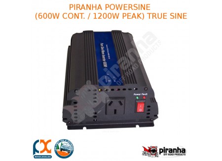 Piranha Powersine (600w Cont. / 1200w Peak) True Sine