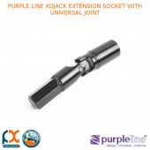 PURPLE LINE KOJACK EXTENSION SOCKET WITH UNIVERSAL JOINT