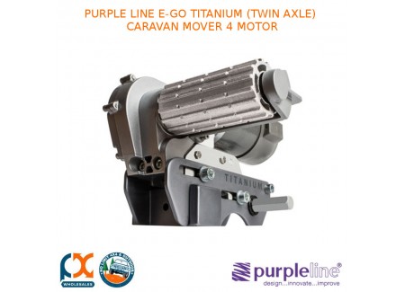 Purple Line E-go Titanium (twin Axle) Caravan Mover 4 Motor